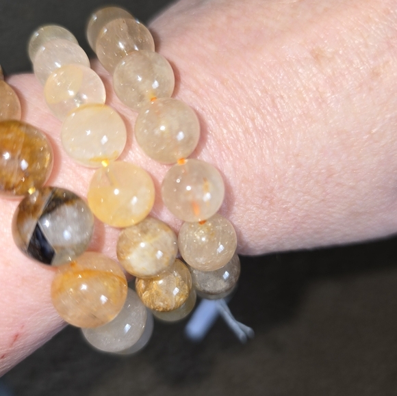 10mm Rabbit Hair Bracelet - Picture 13 of 16